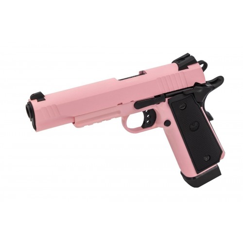 R14-R GBB Pistol (Dual Tone) (Pink), Compact power, flawless control — dominate every engagement with the R14